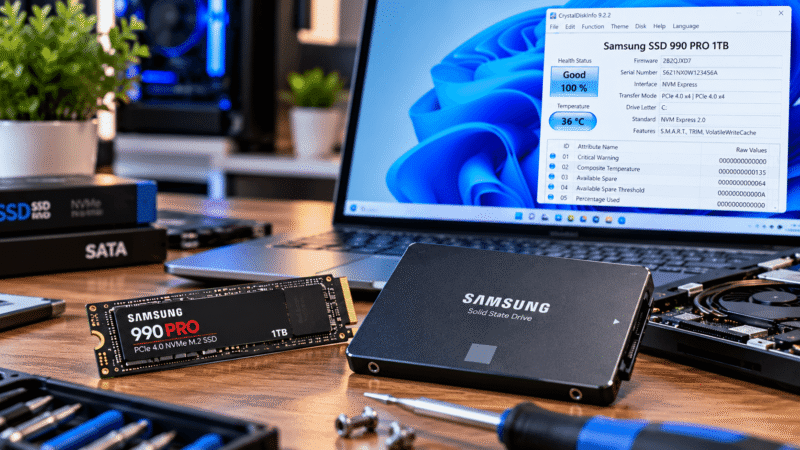 SSD M.2 NVMe та SATA для комп'ютера